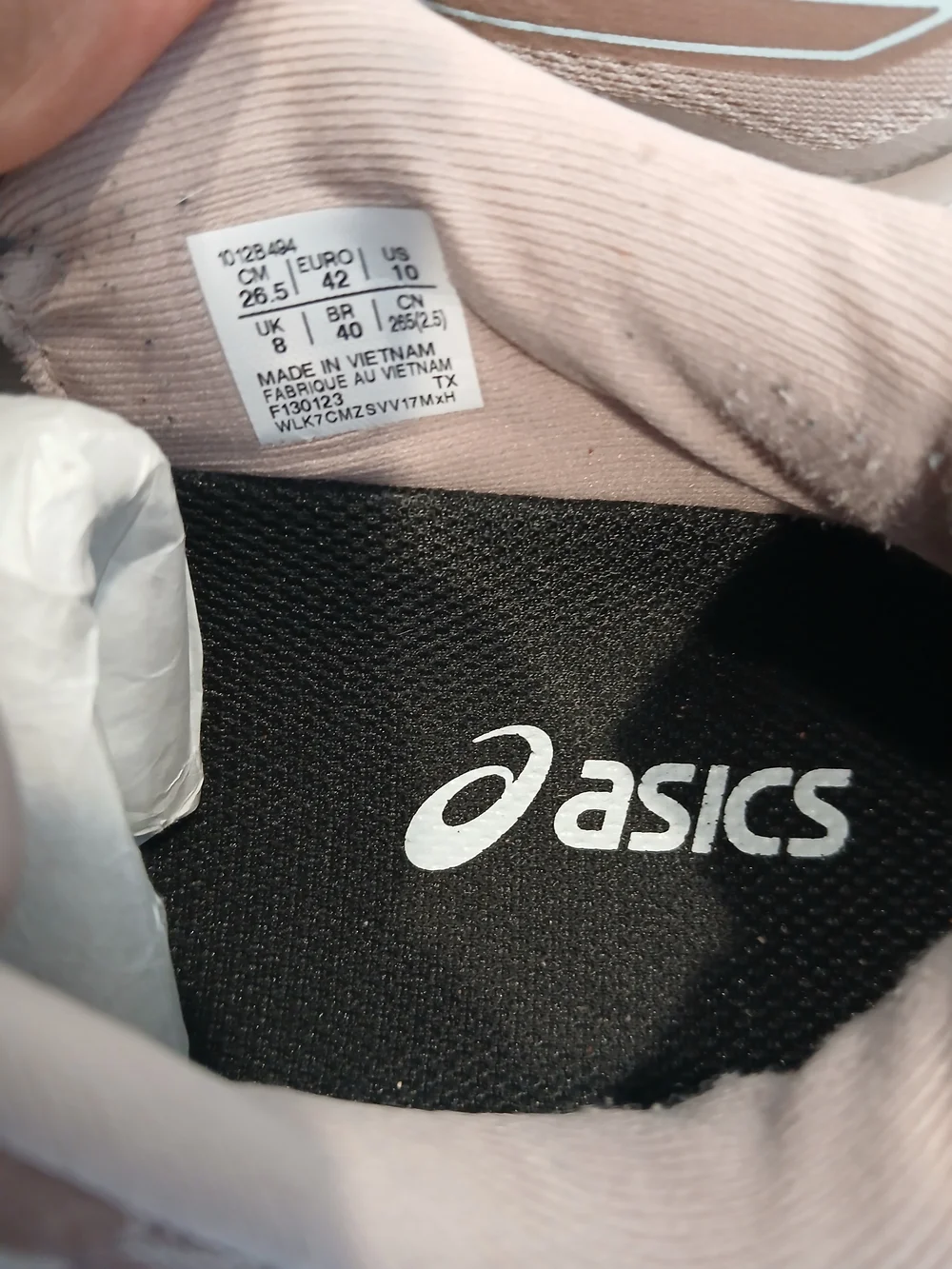 Asics running shoes